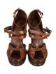 Brian Atwood Leather Sandals