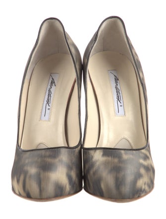 Brian Atwood Animal Print Pumps