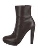 Brian Atwood Leather Boots