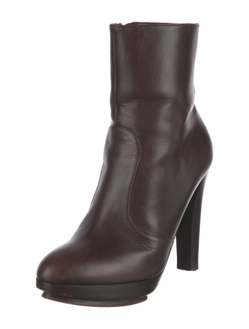 Brian Atwood Leather Boots