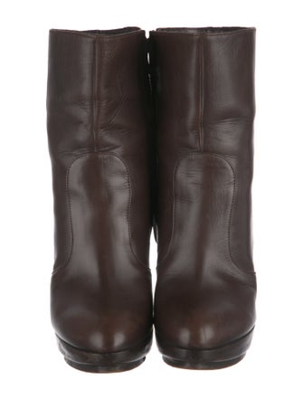 Brian Atwood Leather Boots