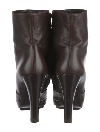 Brian Atwood Leather Boots