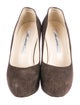 Brian Atwood Suede Pumps