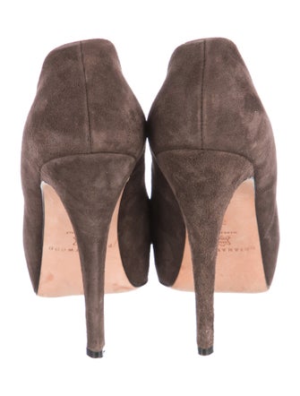 Brian Atwood Suede Pumps