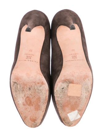 Brian Atwood Suede Pumps