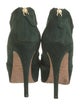Brian Atwood Suede T-Strap Pumps