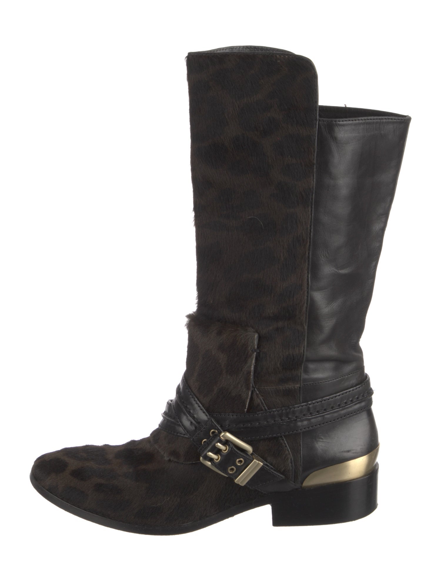 Brian Atwood Ponyhair Riding Boots