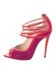 Brian Atwood Ponyhair Animal Print Pumps