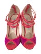 Brian Atwood Ponyhair Animal Print Pumps