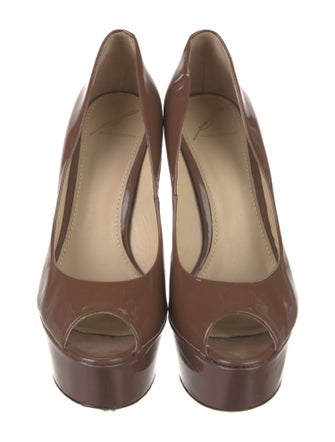 Brian Atwood Patent Leather Pumps