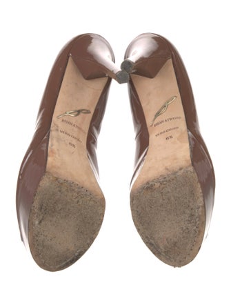 Brian Atwood Patent Leather Pumps