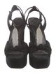 Brian Atwood Suede Slingback Sandals