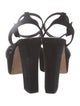 Brian Atwood Suede Slingback Sandals