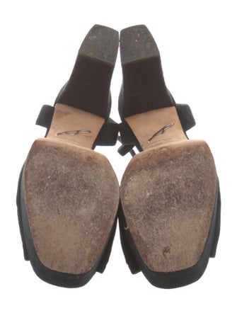 Brian Atwood Suede Slingback Sandals