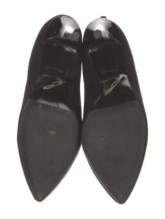 Brian Atwood Suede Leather Trim Embellishment Boots