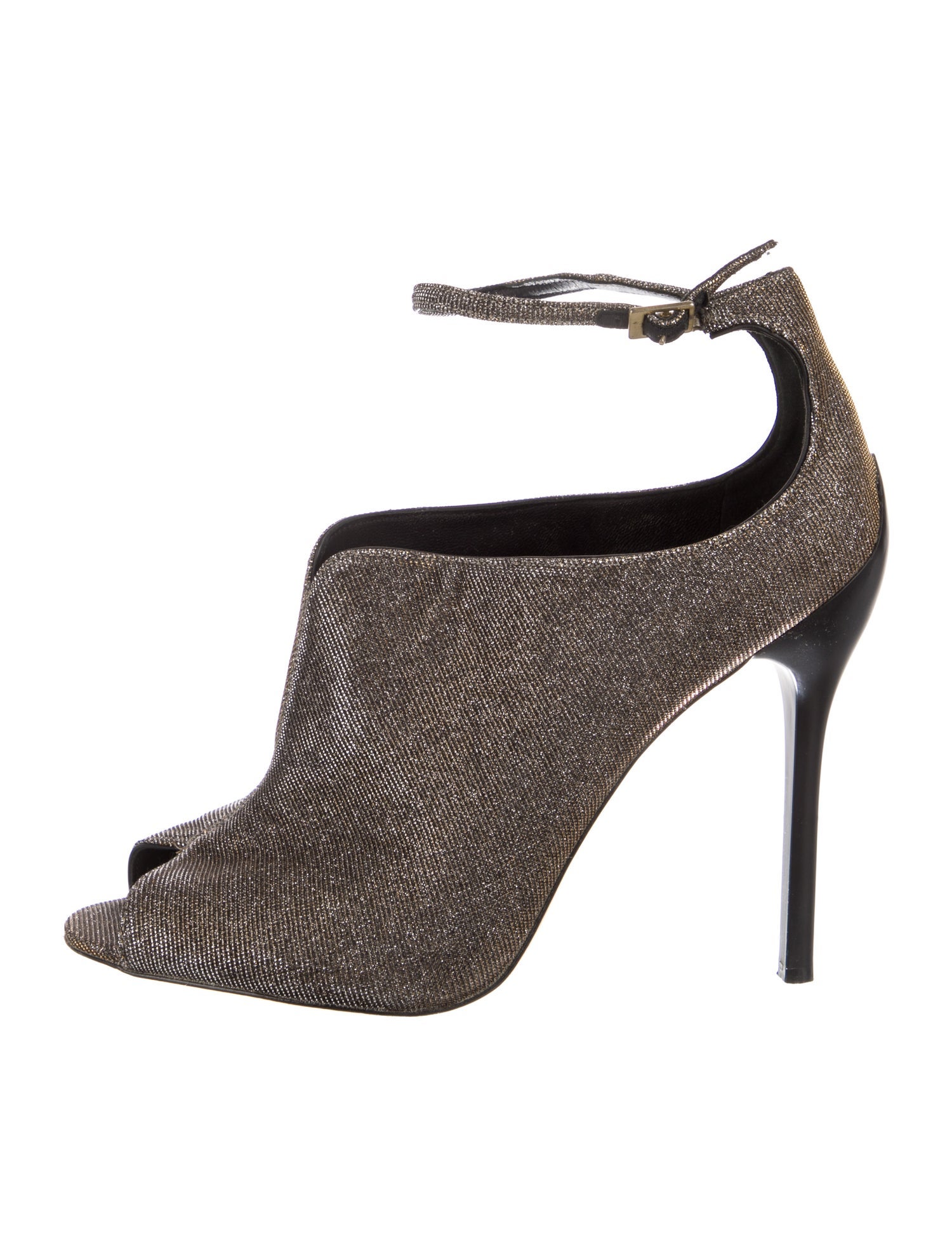 Brian Atwood Glitter Accents Sandals