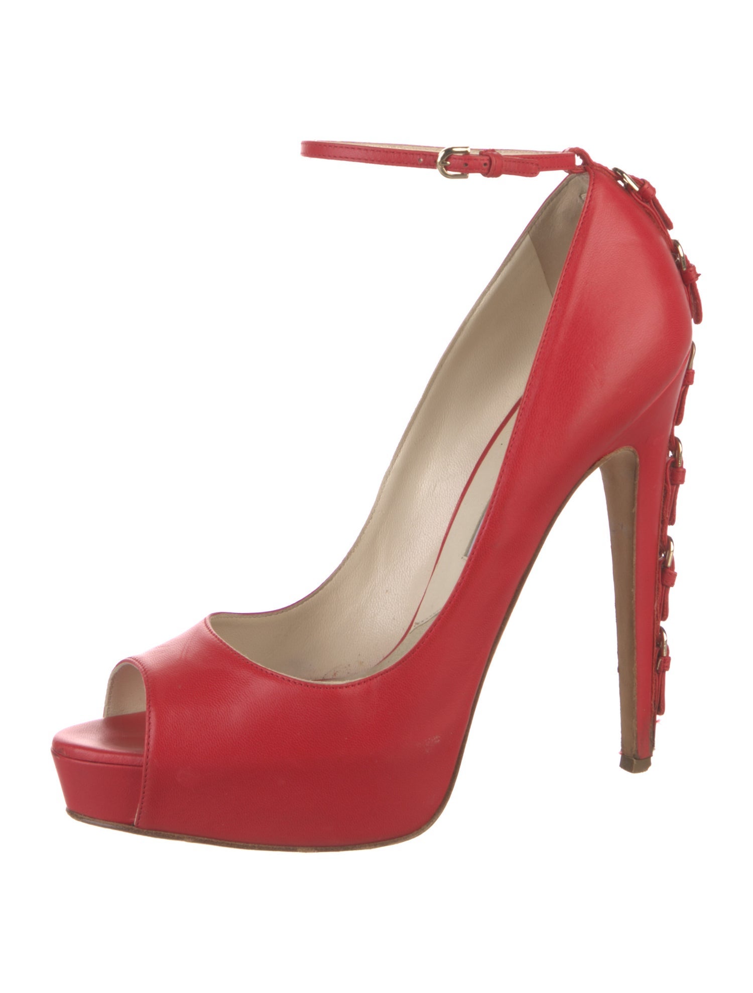 Brian Atwood Leather Pumps