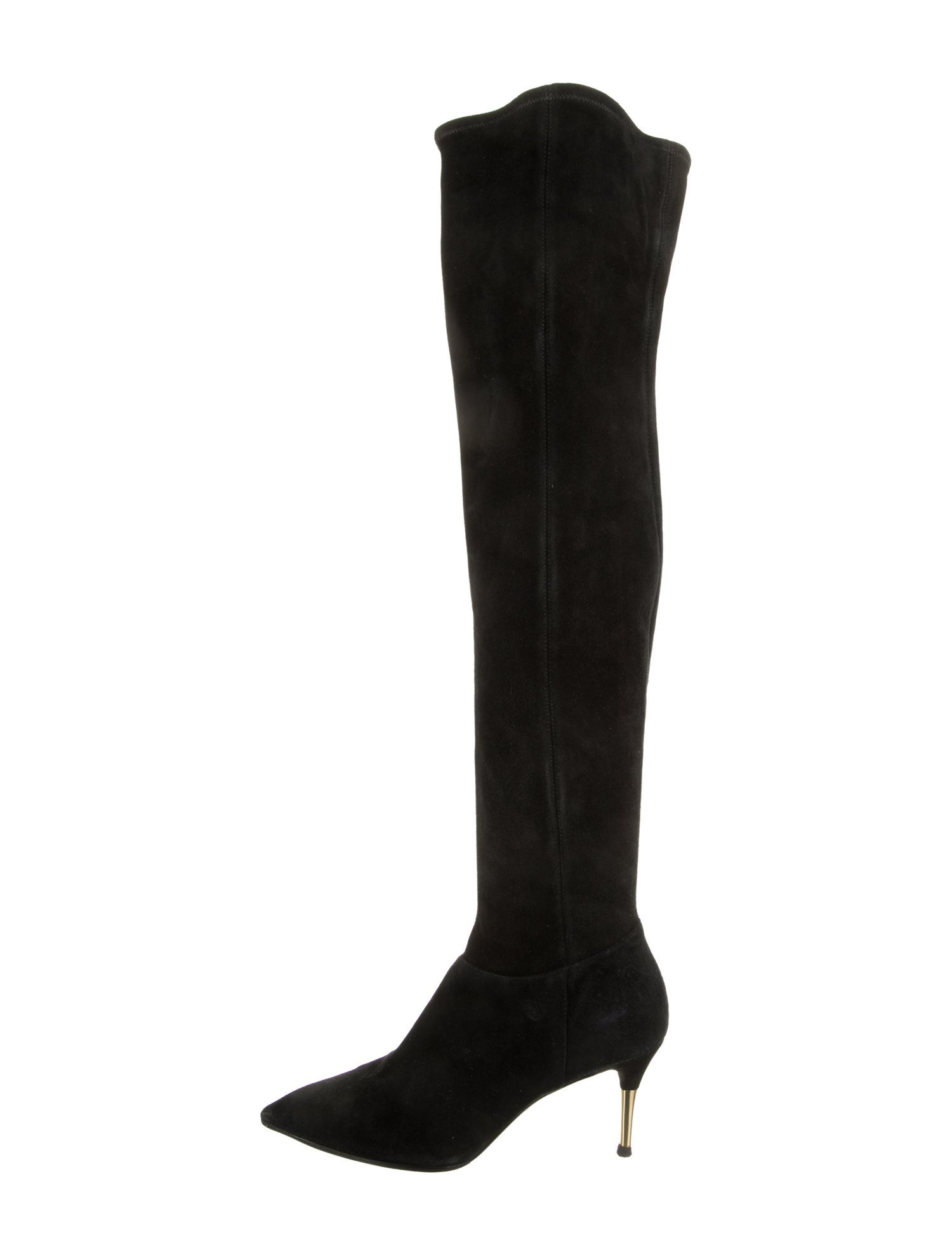 Brian Atwood Suede Sock Boots