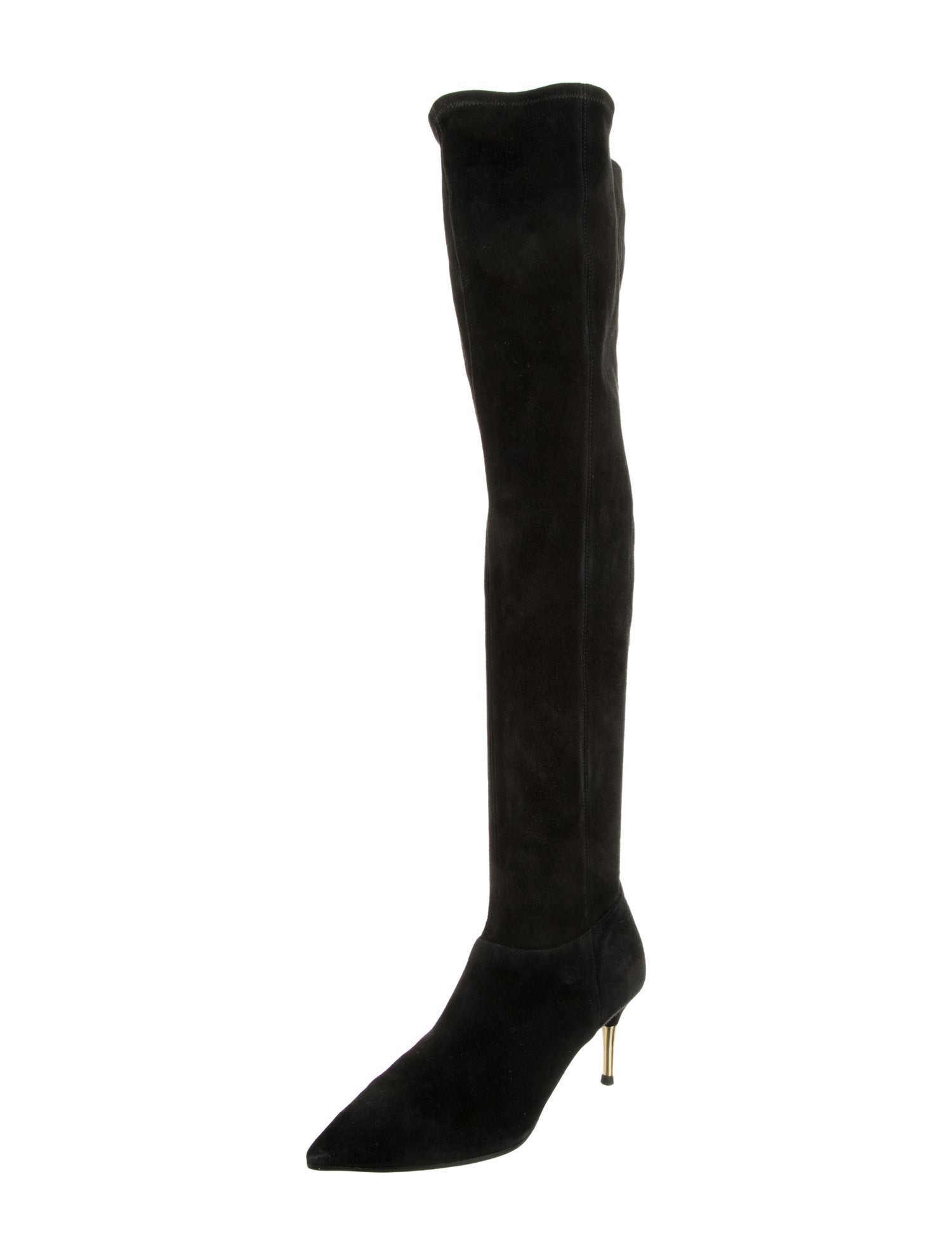 Brian Atwood Suede Sock Boots