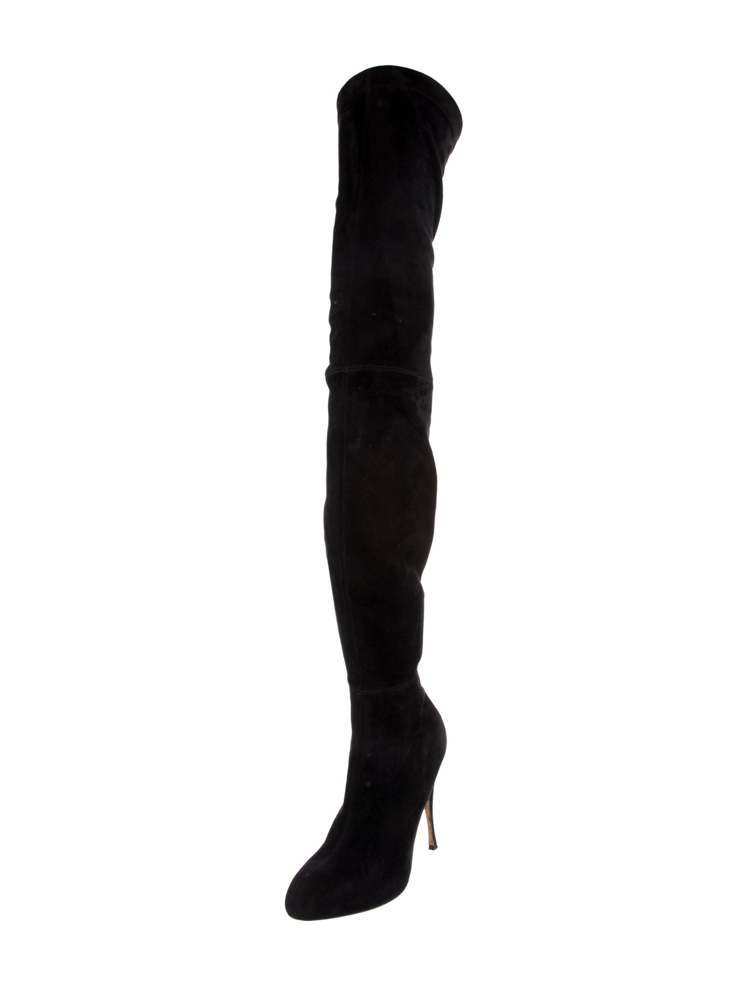 Brian Atwood Suede Sock Boots