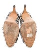 Brian Atwood Canvas Animal Print Pumps