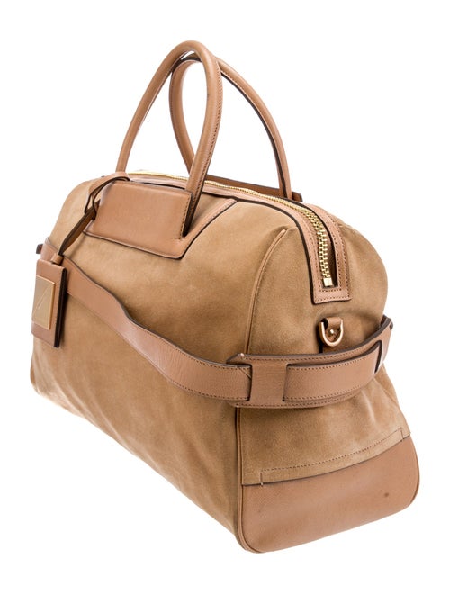 Brian Atwood Suede Top Handle Bag