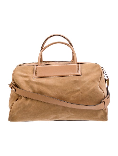 Brian Atwood Suede Top Handle Bag