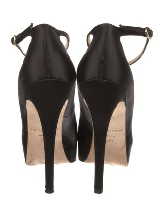 Brian Atwood Satin Pumps