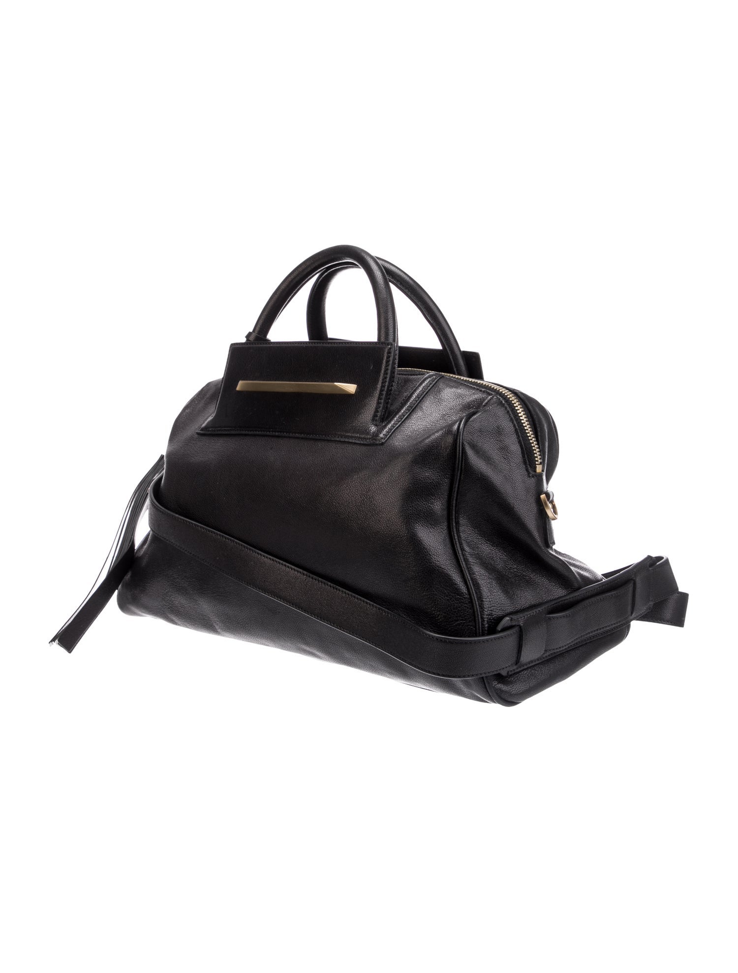 Brian Atwood Leather Top Handle Bag