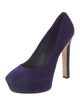 Brian Atwood Suede Pumps