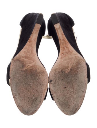 Brian Atwood Suede Sandals