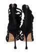 Brian Atwood Suede Animal Print Pumps
