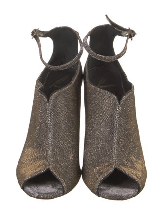 Brian Atwood Glitter Glitter Accents Pumps