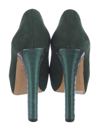 Brian Atwood Suede Pumps