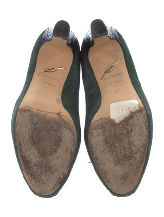 Brian Atwood Suede Pumps