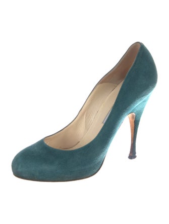 Brian Atwood Suede Pumps