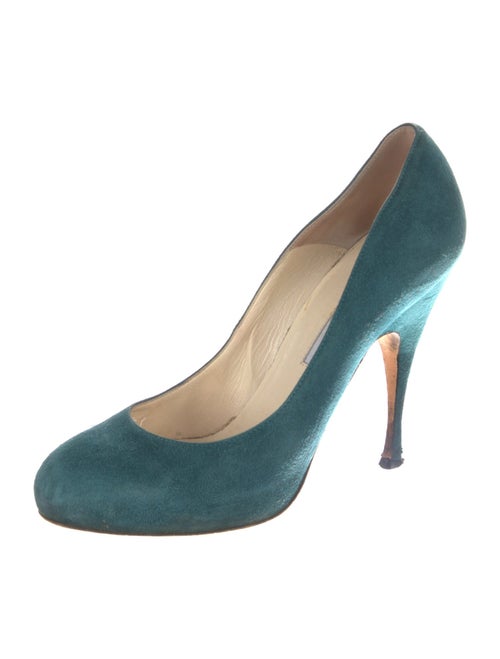Brian Atwood Suede Pumps