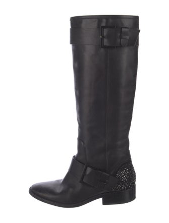Brian Atwood Leather Riding Boots
