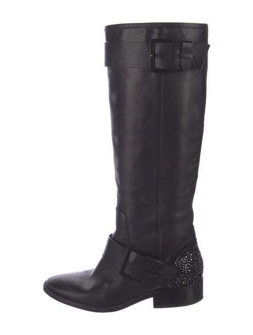 Brian Atwood Leather Riding Boots