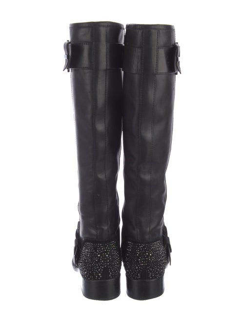 Brian Atwood Leather Riding Boots