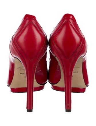 Brian Atwood Patent Leather Pumps