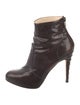 Brian Atwood Patent Leather Boots