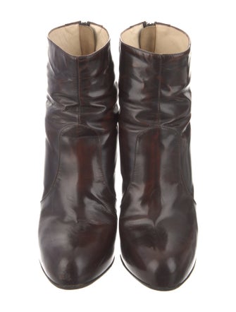 Brian Atwood Patent Leather Boots