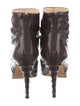 Brian Atwood Patent Leather Boots