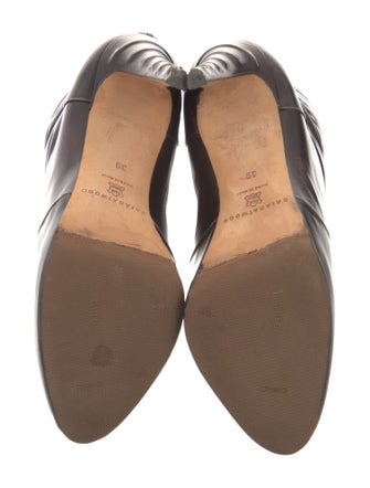 Brian Atwood Patent Leather Boots