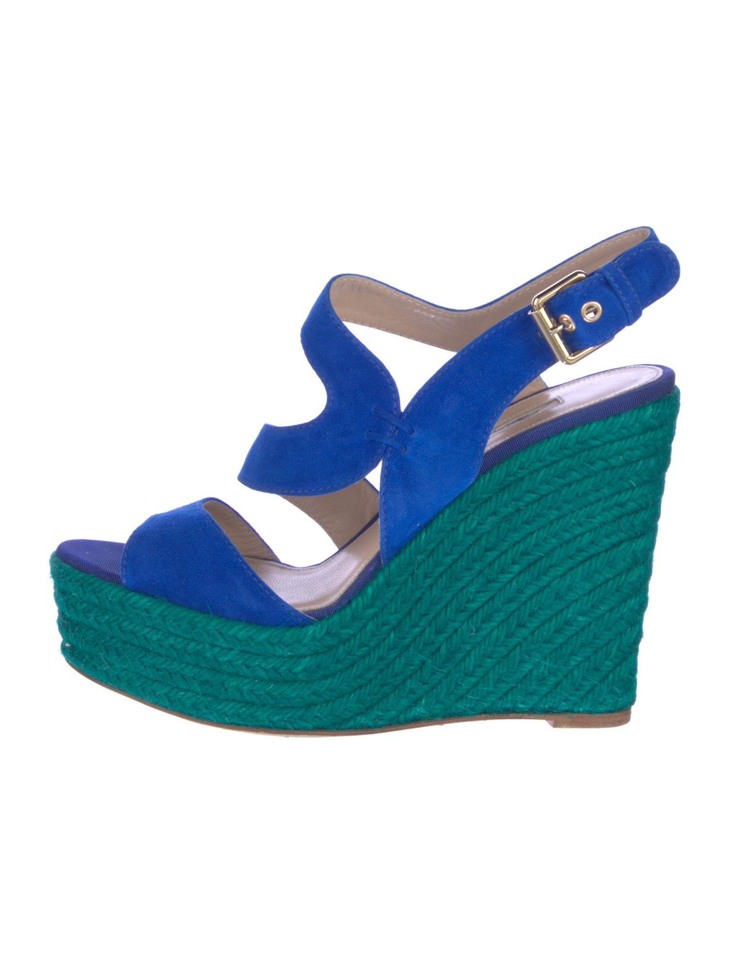 Brian Atwood Suede Espadrilles