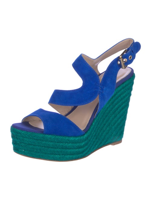 Brian Atwood Suede Espadrilles
