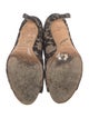 Brian Atwood Lace Printed Sandals