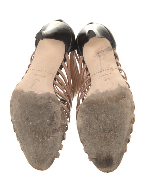 Brian Atwood Leather Pumps