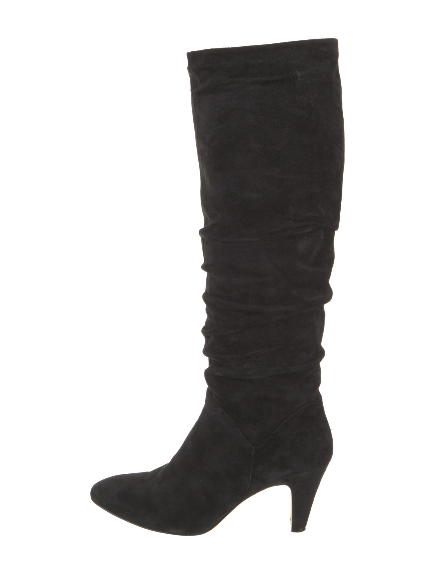 Brian Atwood Suede Lace-Up Boots